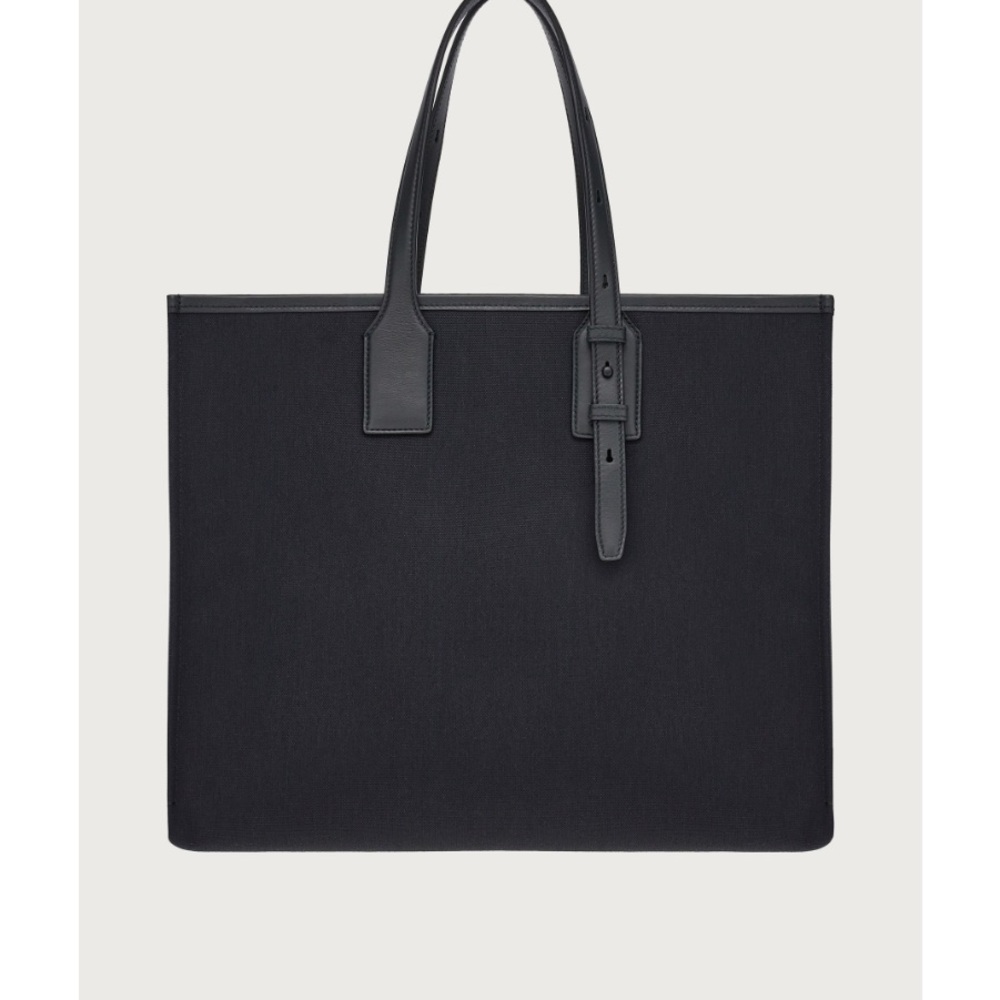 Salvatore Ferragamo Black Tote Bag made in Italy with dust bag - Picture 4 of 16